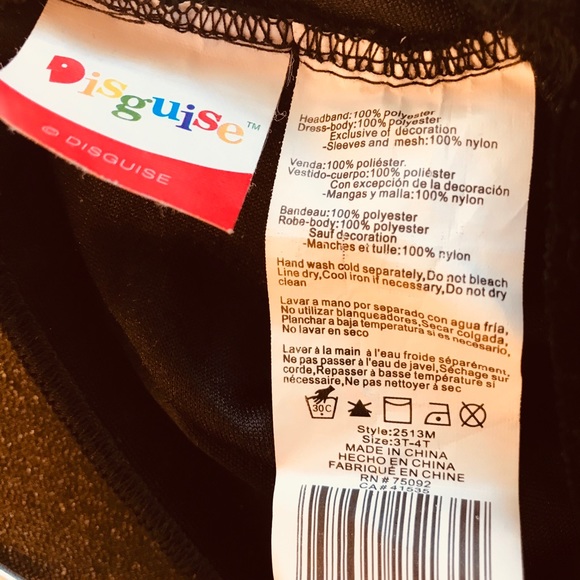 Halloween Spider Princess Costume - Girls 3T-4T - Picture 3 of 4